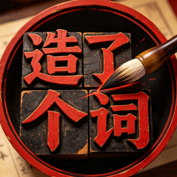 造了个词