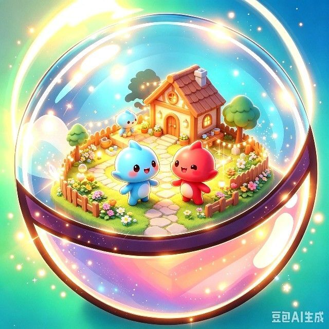 双人精灵模拟建造宣传图