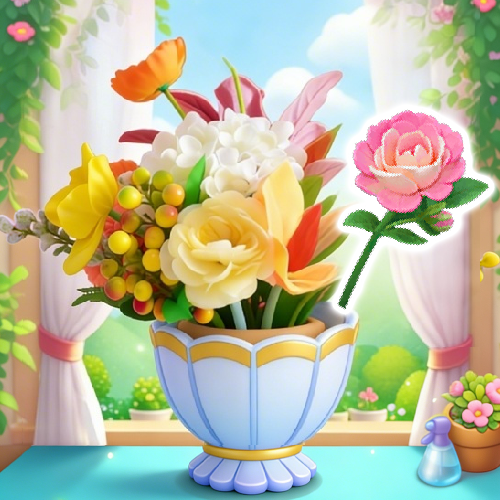 指上消花朵游戏