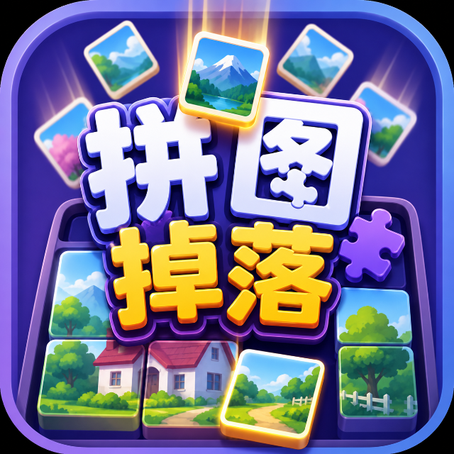 拼图掉落宣传图