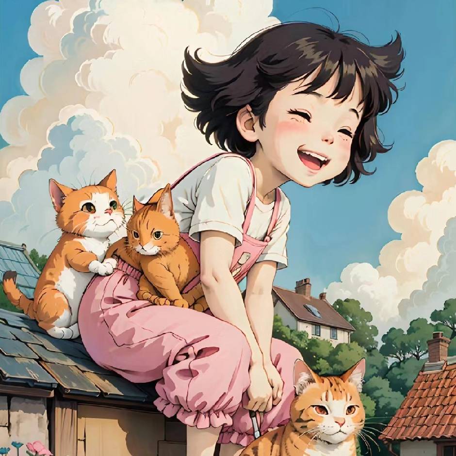 精灵&草儿