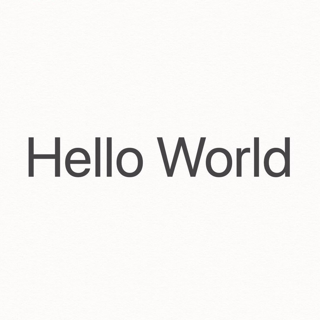 Hello World