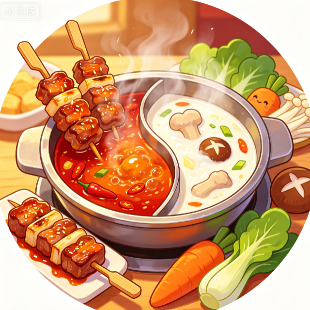 开个火锅烧烤店