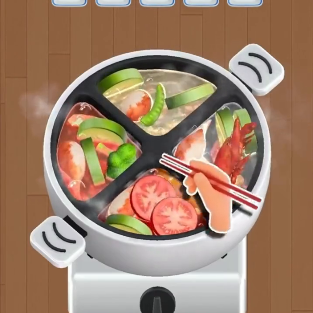火锅食材消除游戏