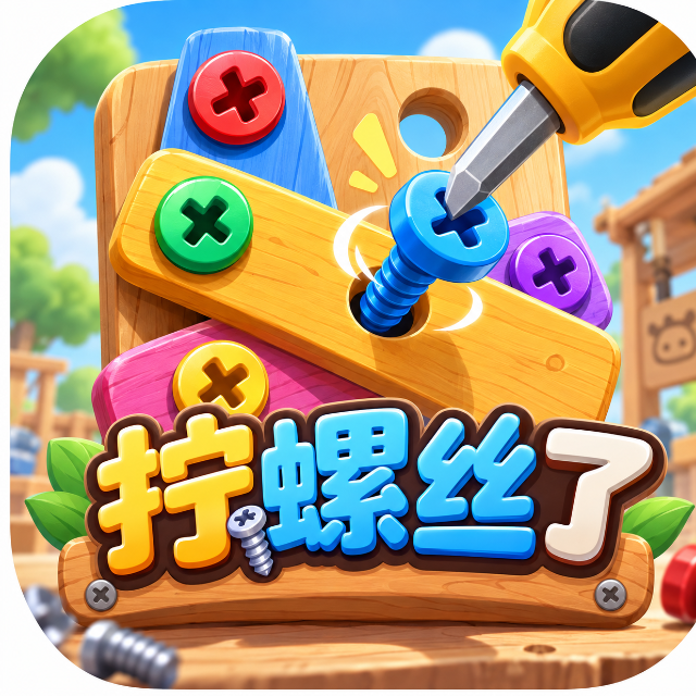拧螺丝了图标