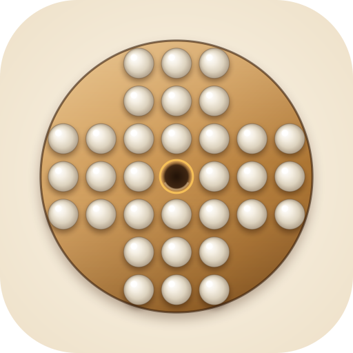 跳跳孔明棋图标