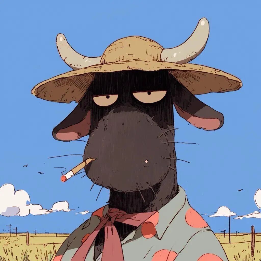 He