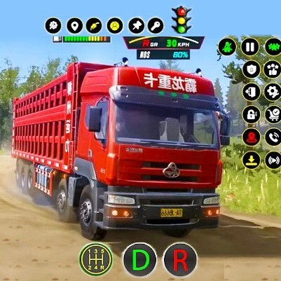 模拟开汽车