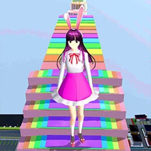樱花跑酷少女