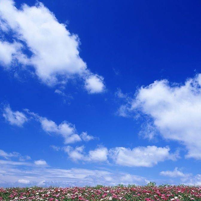 蓝天白云