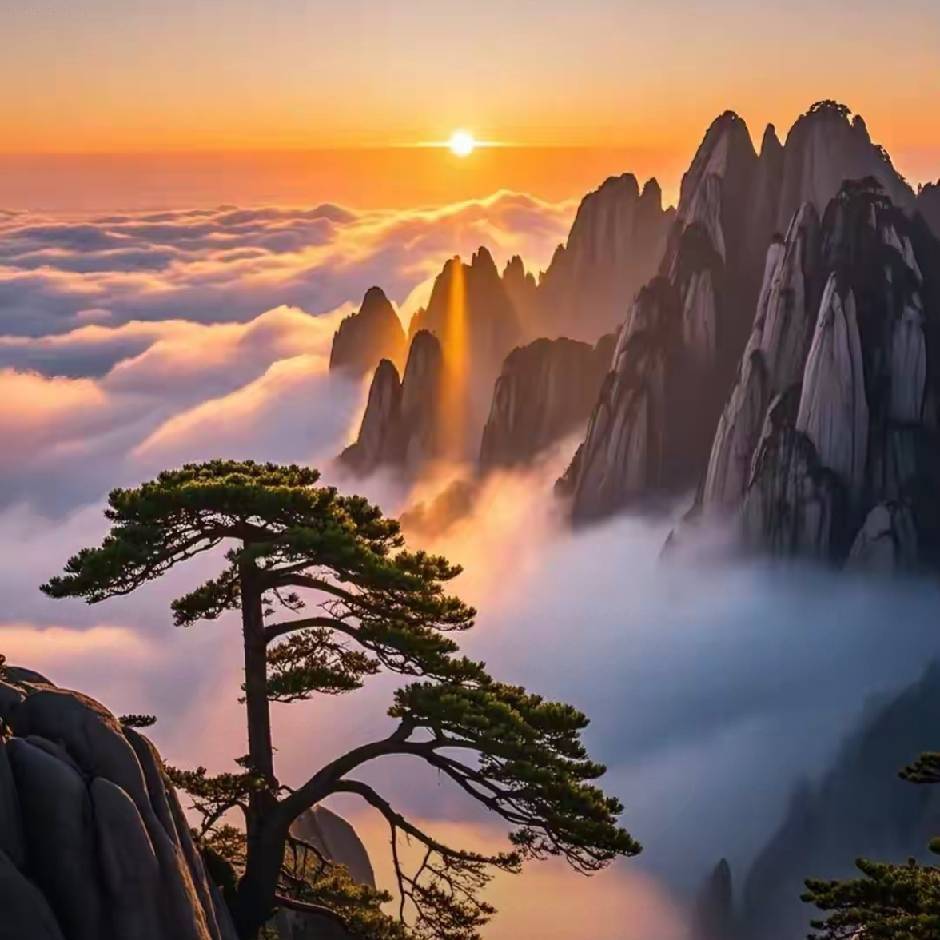 旭日东升