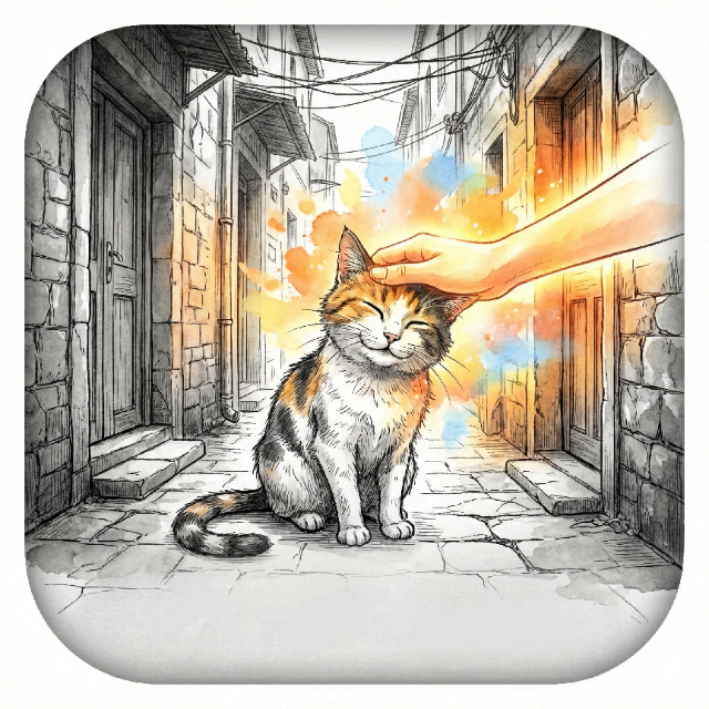 巷弄里的猫宣传图
