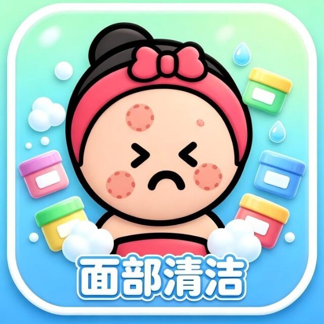 面部清洁游戏