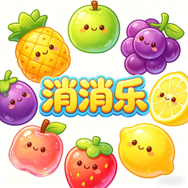 水果配对消消