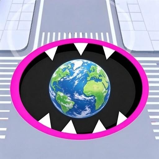 黑洞吞没世界宣传图
