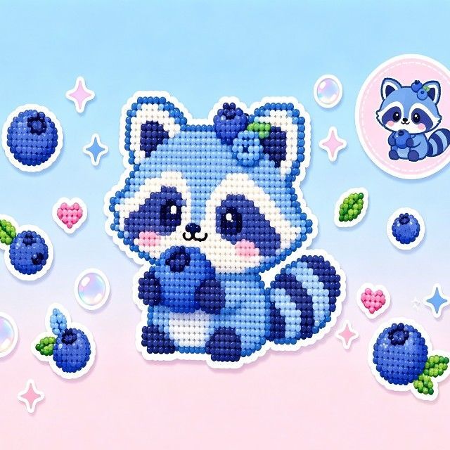 拼豆立体画