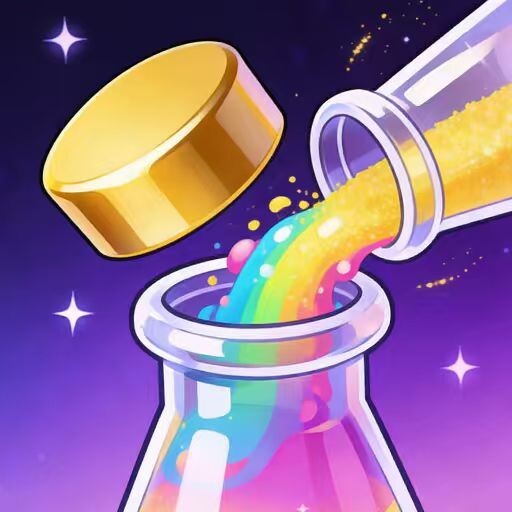 分类倒水瓶子游戏