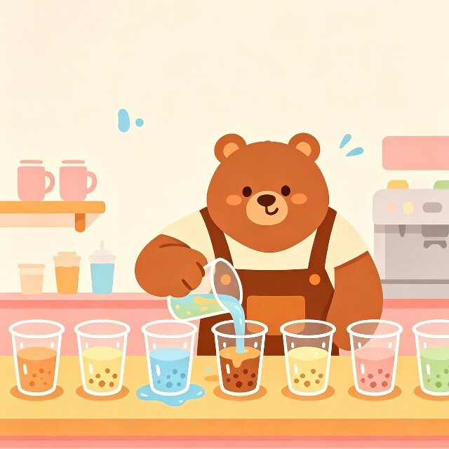 奶茶分杯大作战图标