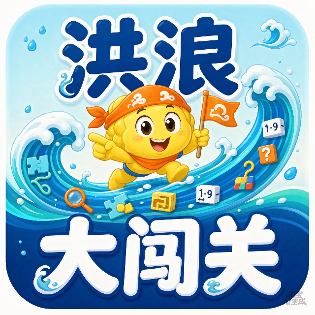 洪浪大闯关宣传图