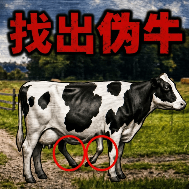 找出伪牛