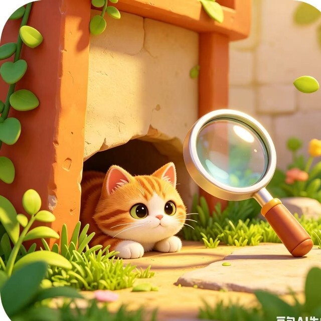 找隐藏的猫咪游戏