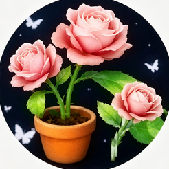 插花个花