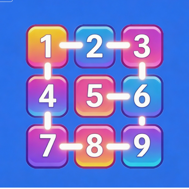 数字一笔画线