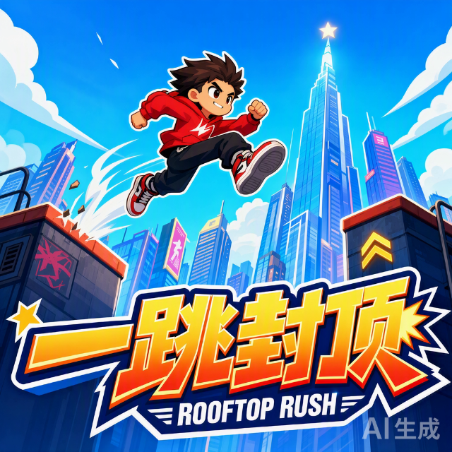 一跳封顶图标