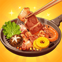 夜市烤摊宣传图