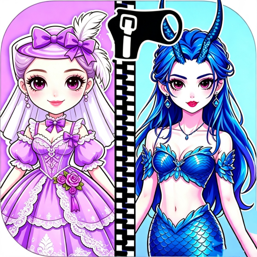 少女换装高中模拟冒险小游戏