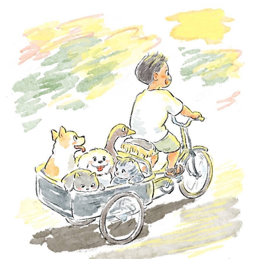 夜很静