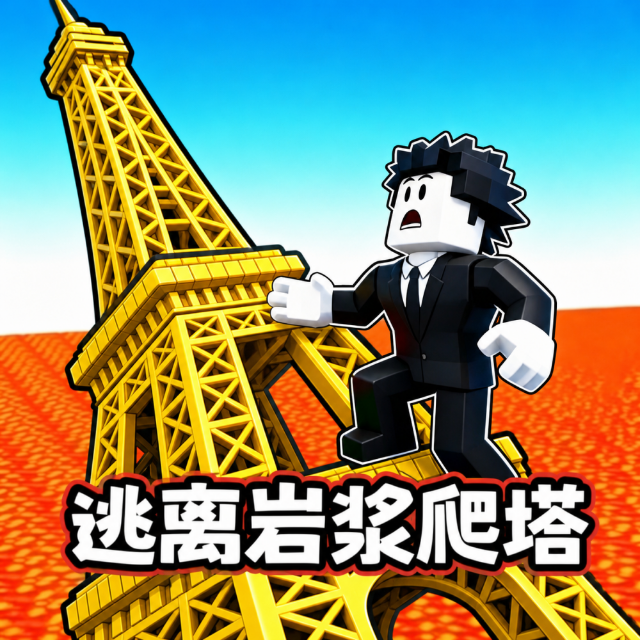 逃离岩浆爬塔