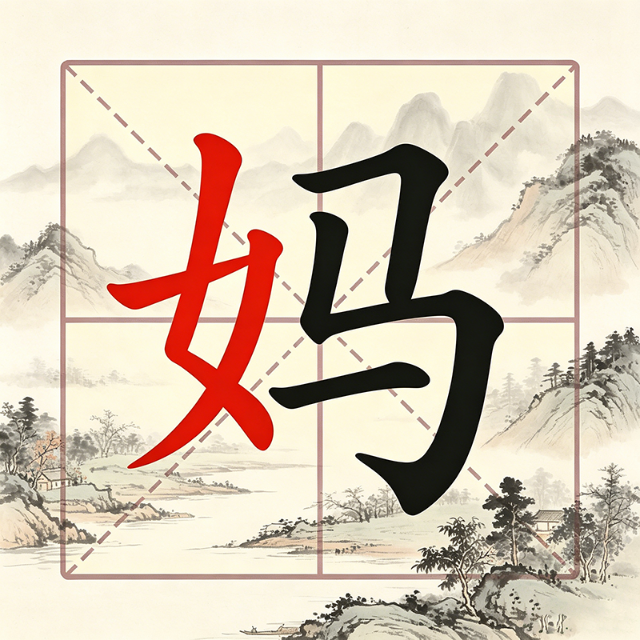 拼了个字