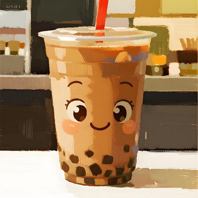 奶茶碰碰杯