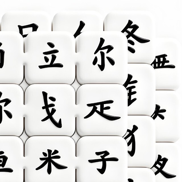 连连看汉字宣传图