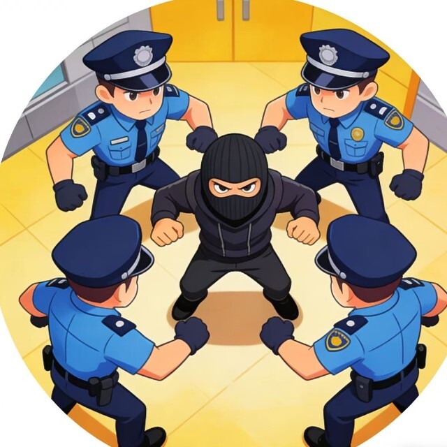 警察抓贼