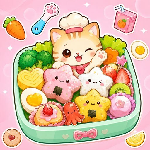 崽崽开心甜品派对图标