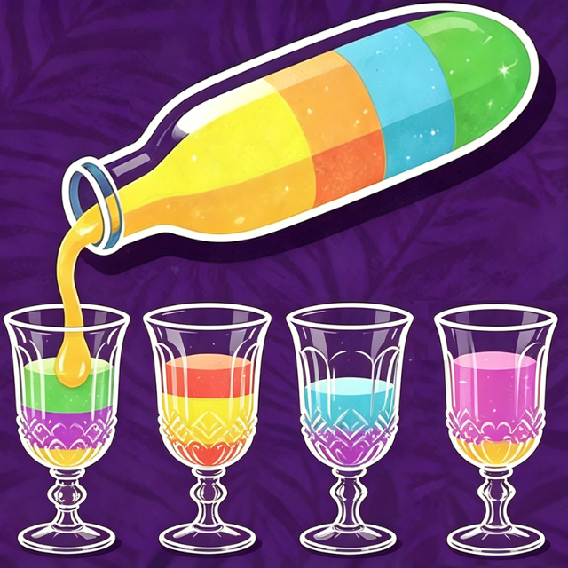 倒个果汁