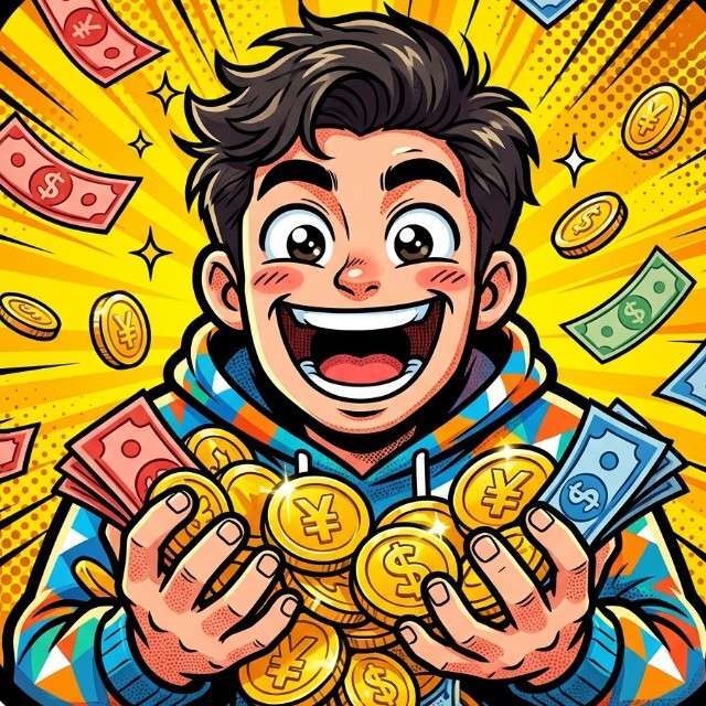 假如我中了五千万图标
