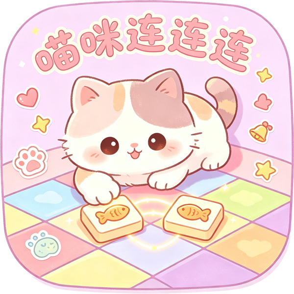 喵咪连连连图标