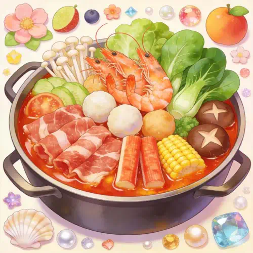 火锅涮涮消