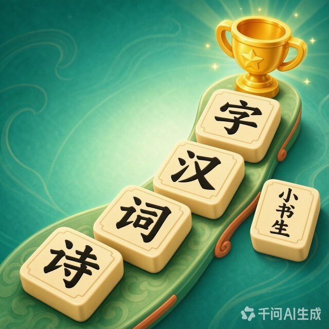 诗词汉字小书生图标