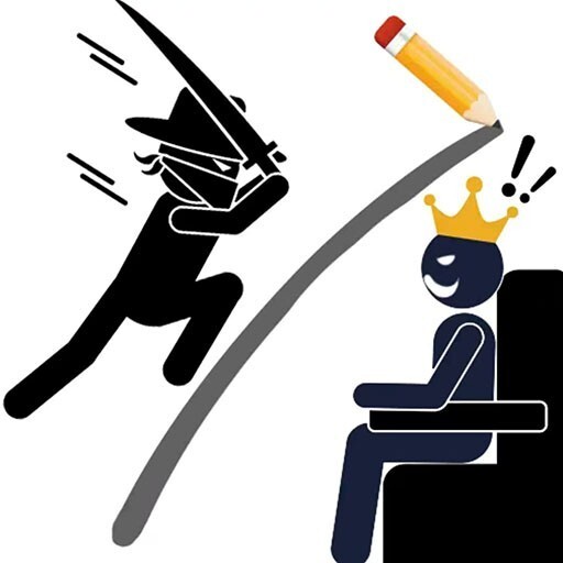 画线救救小人